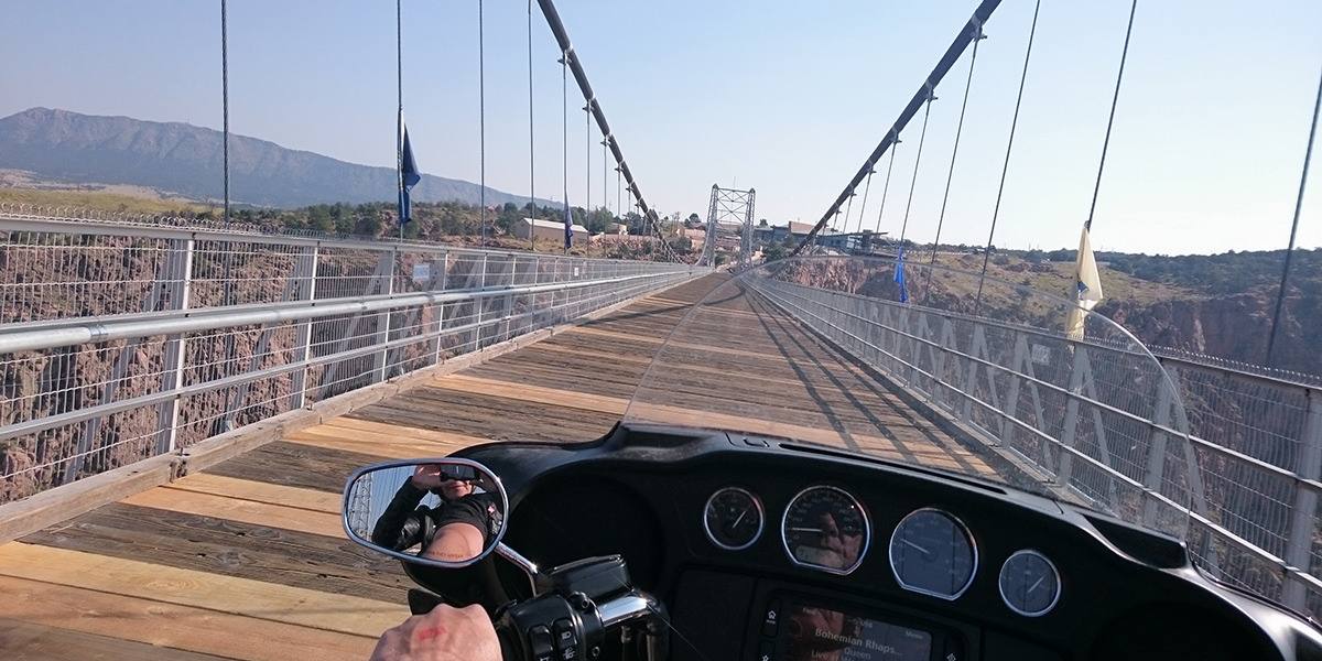 Crossing the gorge